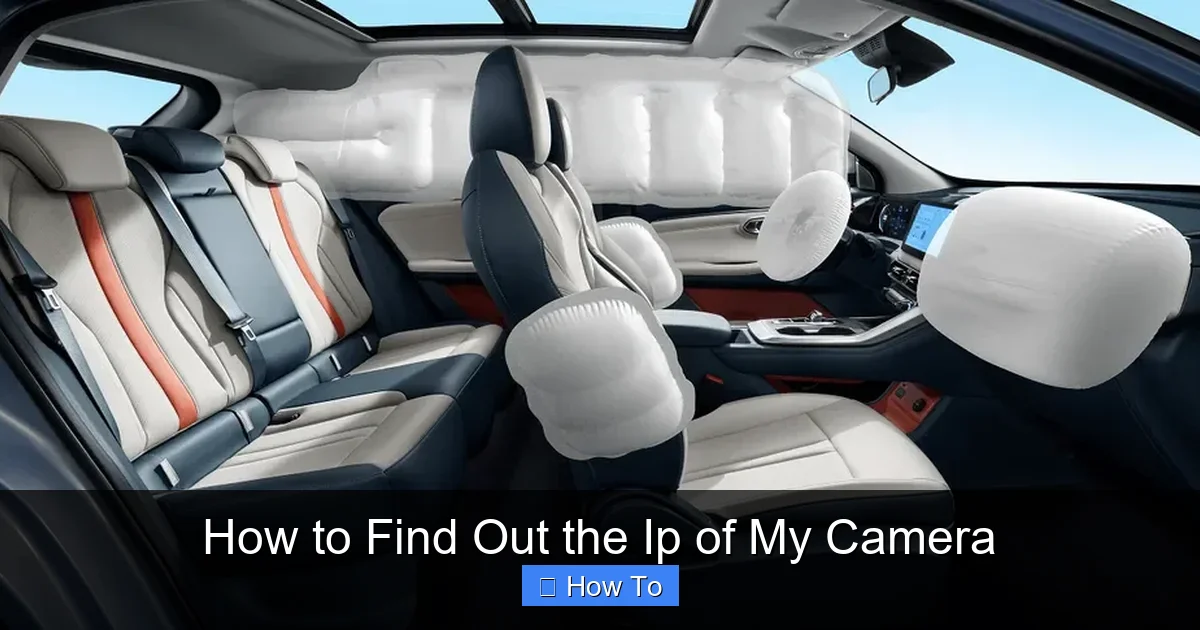 How to Find Out the Ip of My Camera