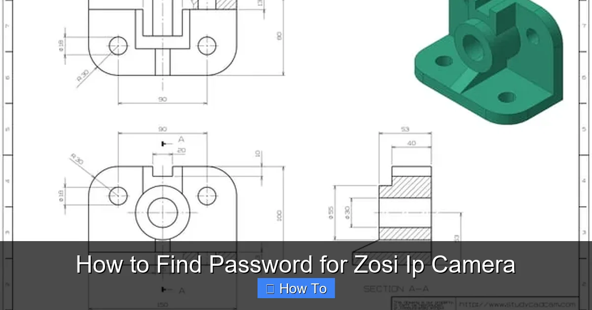 How to Find Password for Zosi Ip Camera