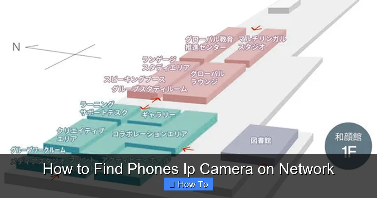 How to Find Phones Ip Camera on Network