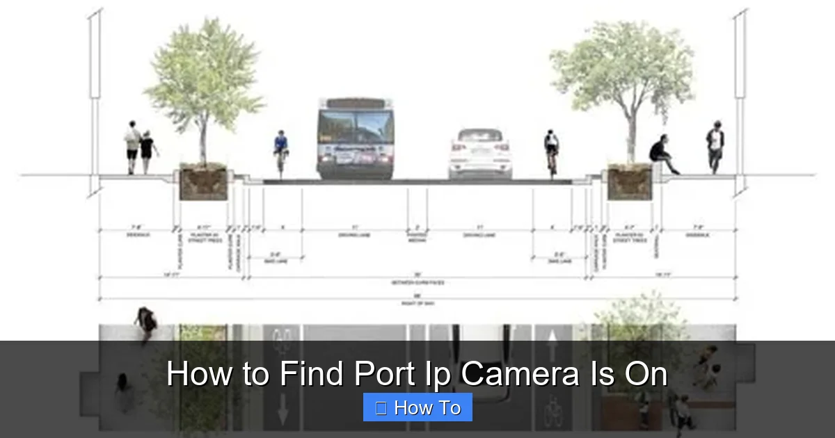 How to Find Port Ip Camera Is On
