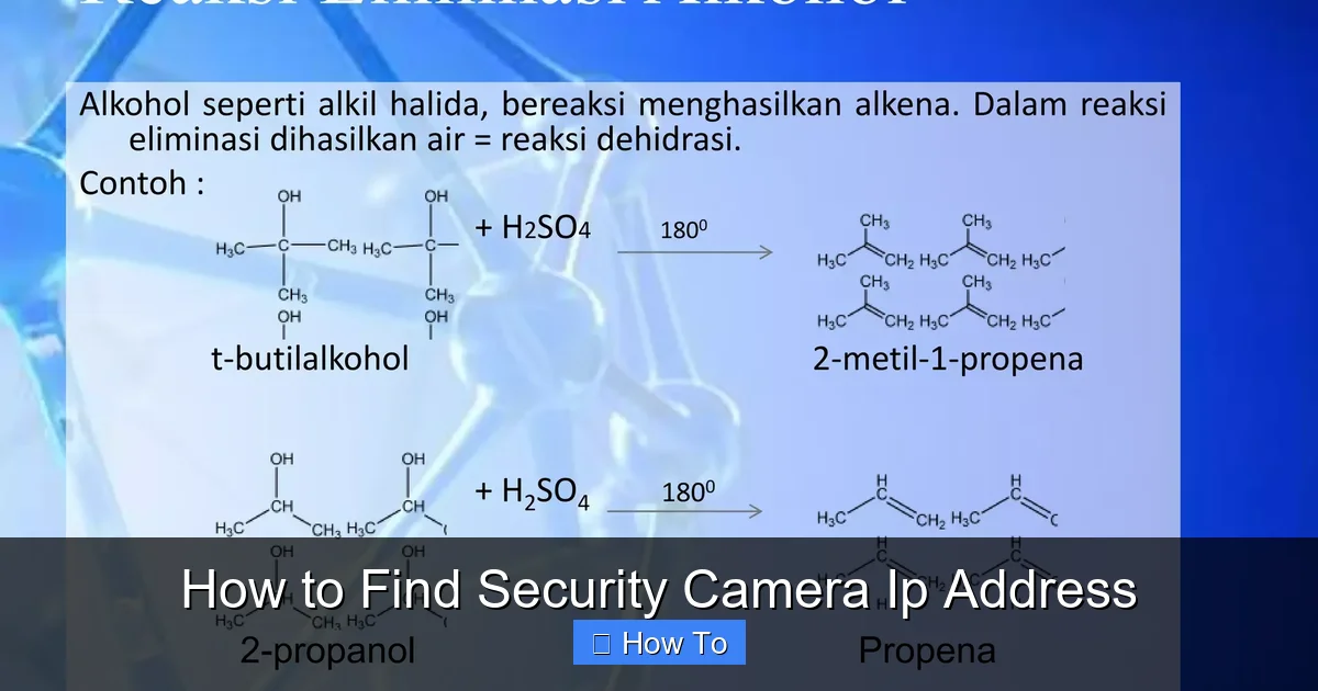 How to Find Security Camera Ip Address