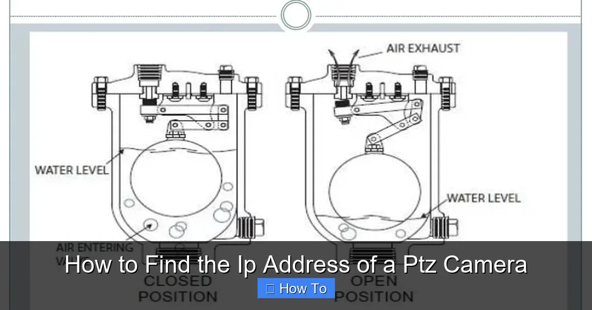 How to Find the Ip Address of a Ptz Camera