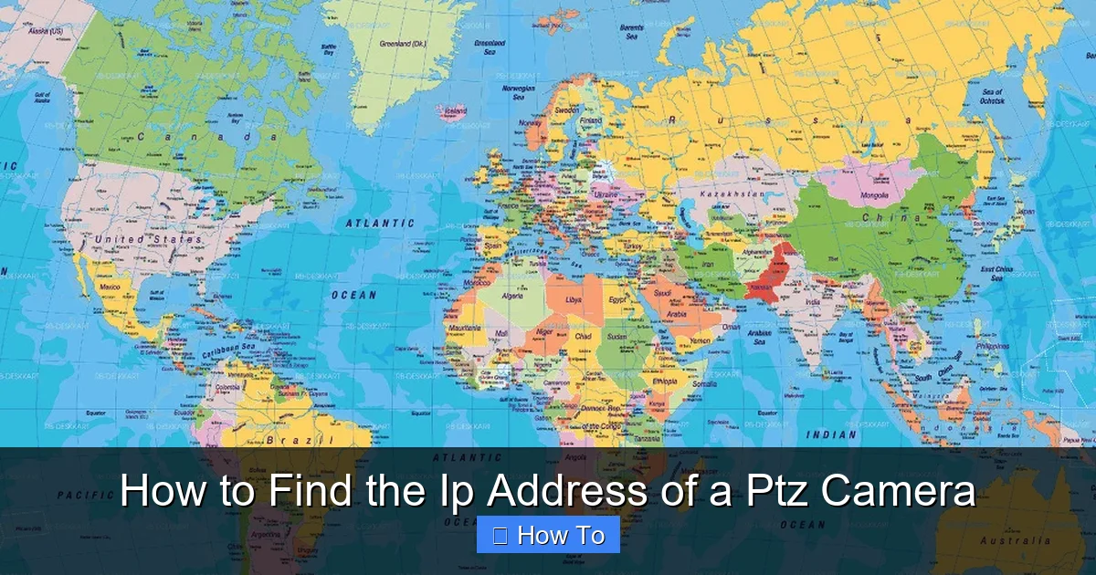 How to Find the Ip Address of a Ptz Camera