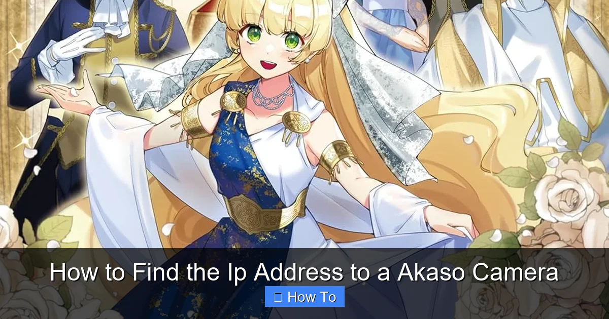 How to Find the Ip Address to a Akaso Camera