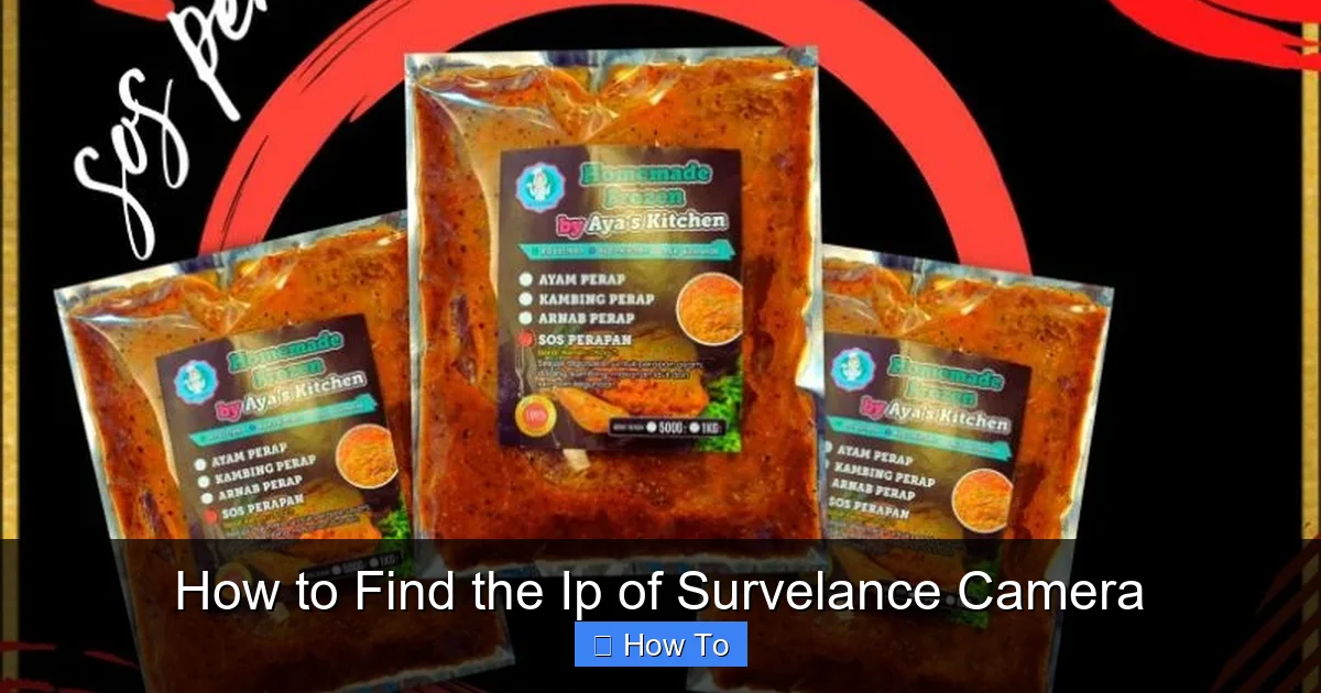 How to Find the Ip of Survelance Camera