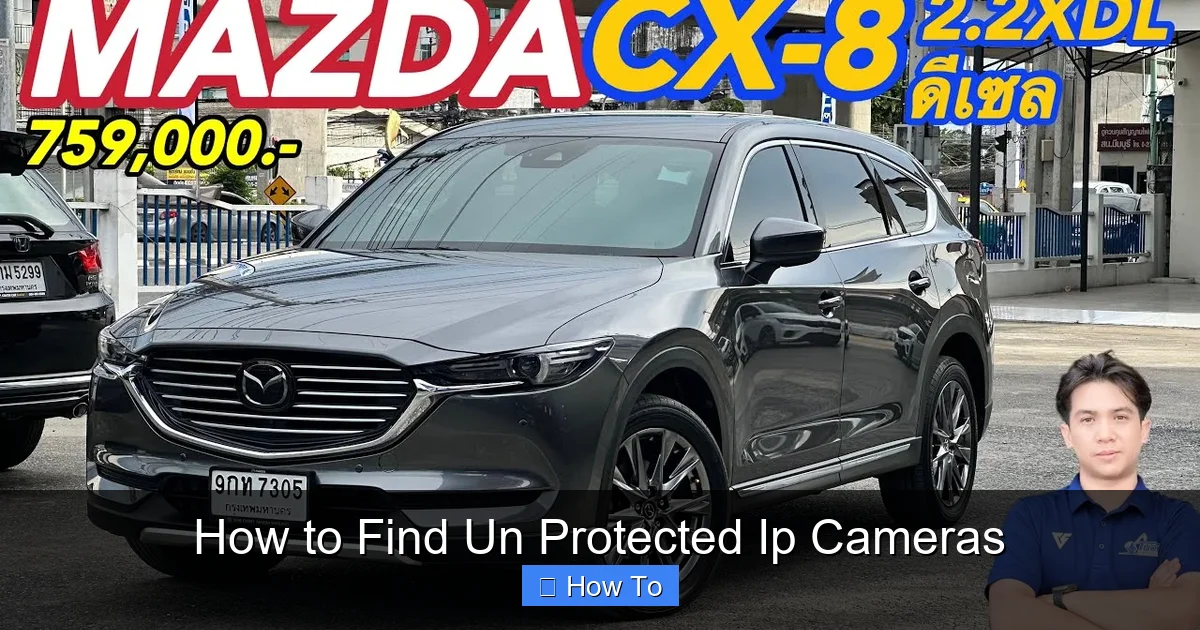 How to Find Un Protected Ip Cameras