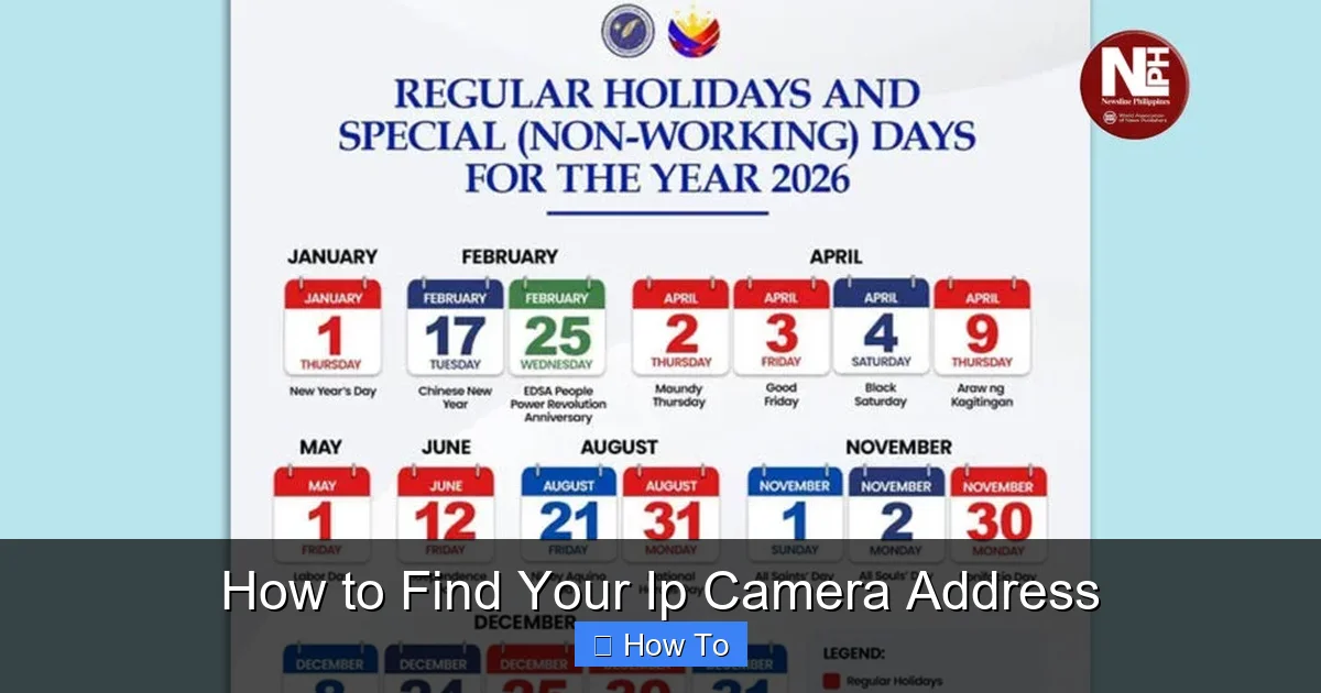 How to Find Your Ip Camera Address