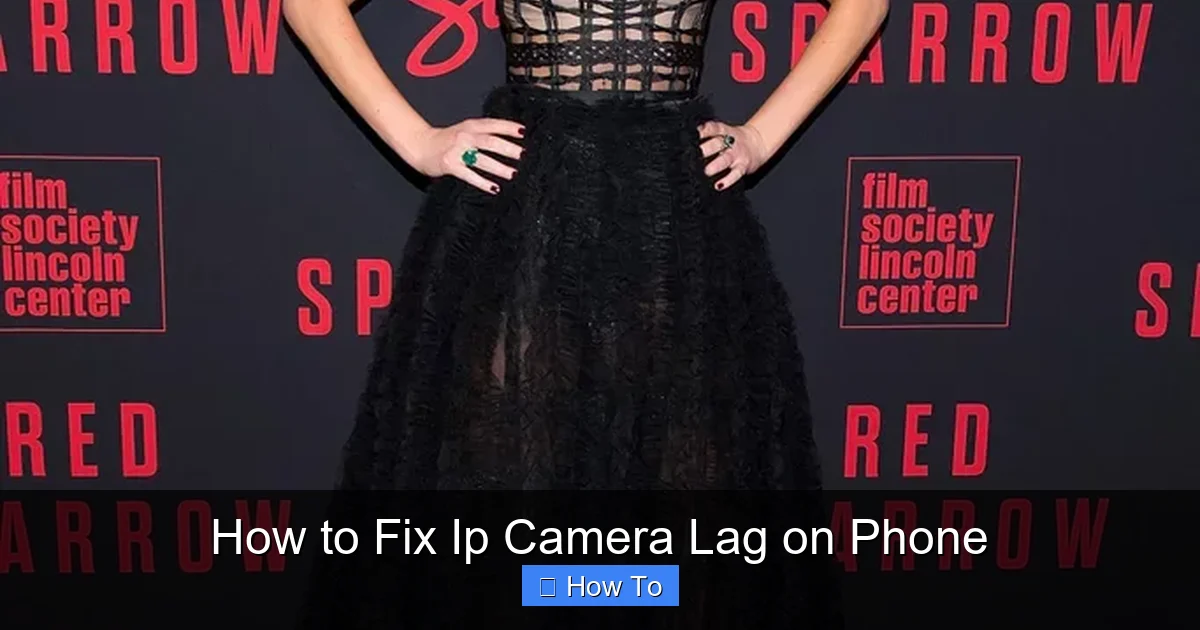 How to Fix Ip Camera Lag on Phone