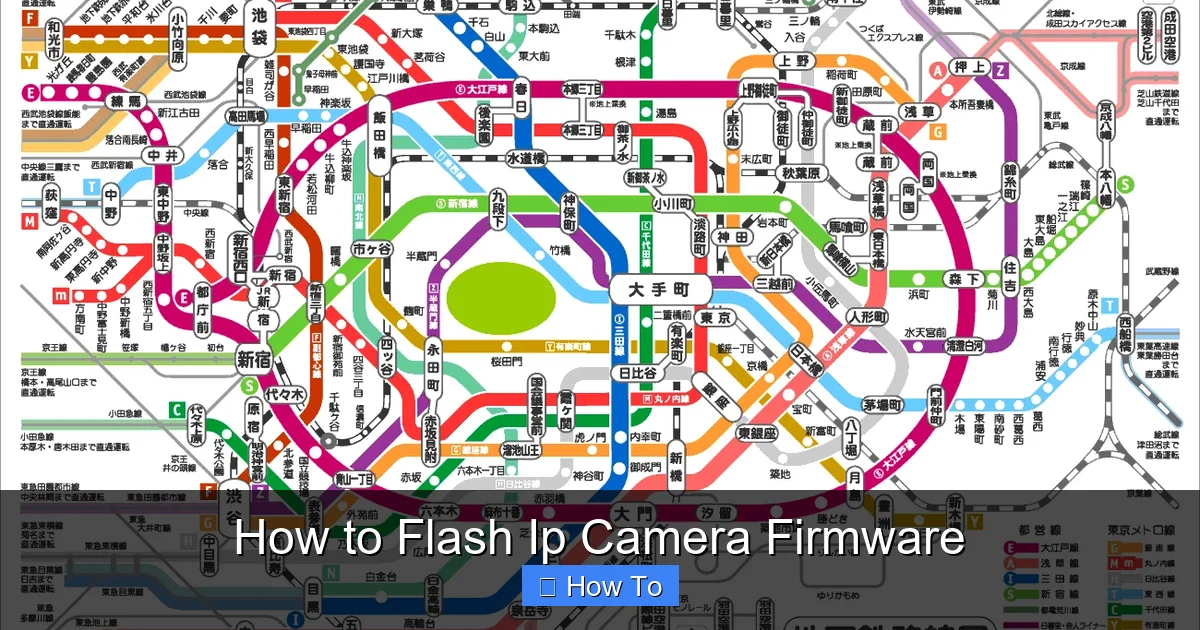 How to Flash Ip Camera Firmware