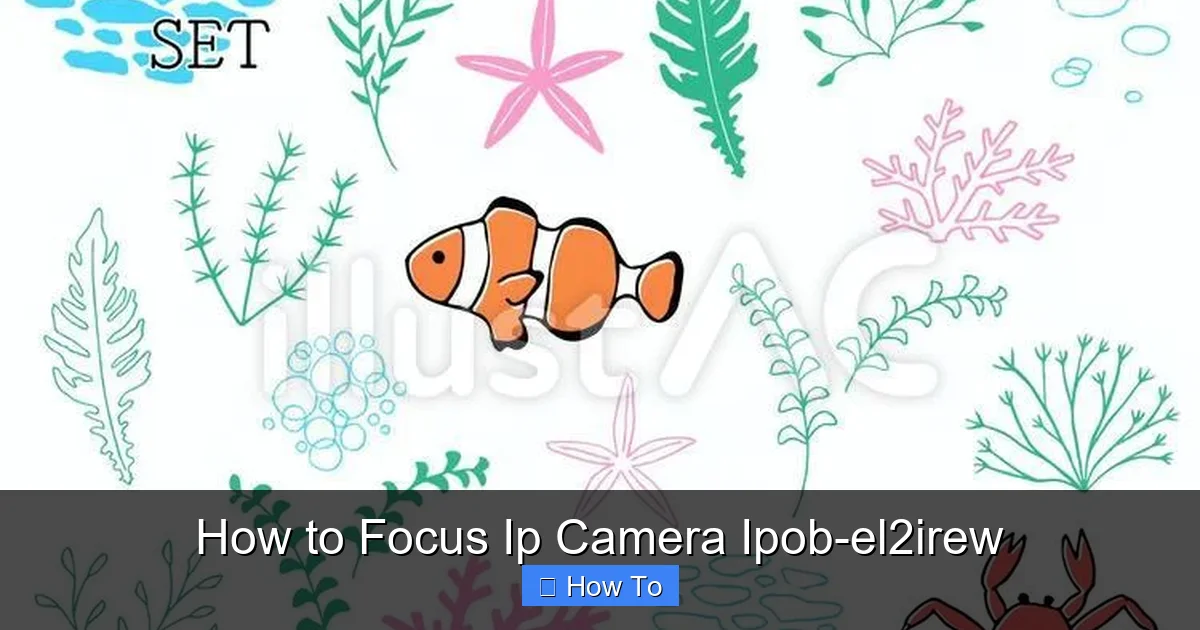 How to Focus Ip Camera Ipob-el2irew