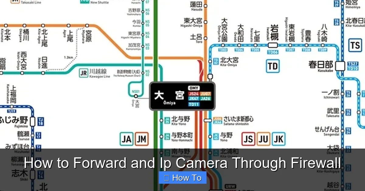 How to Forward and Ip Camera Through Firewall
