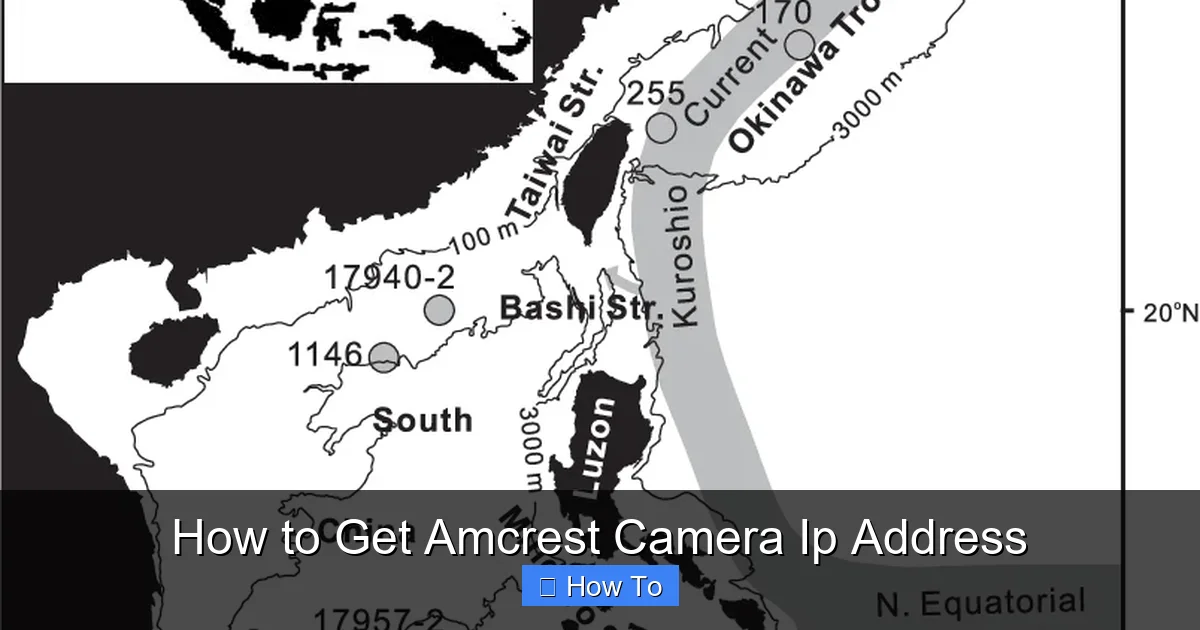How to Get Amcrest Camera Ip Address
