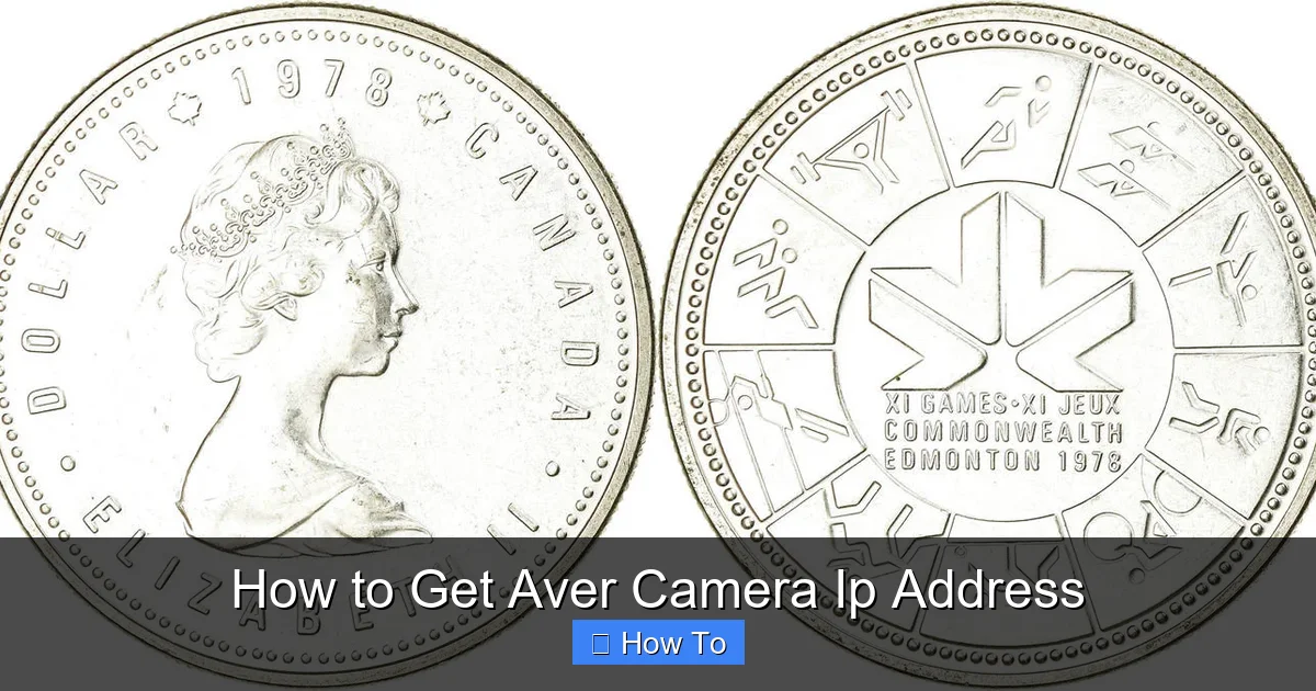 How to Get Aver Camera Ip Address