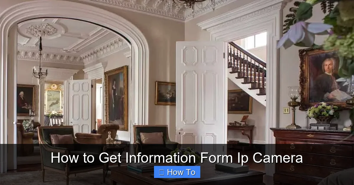 How to Get Information Form Ip Camera