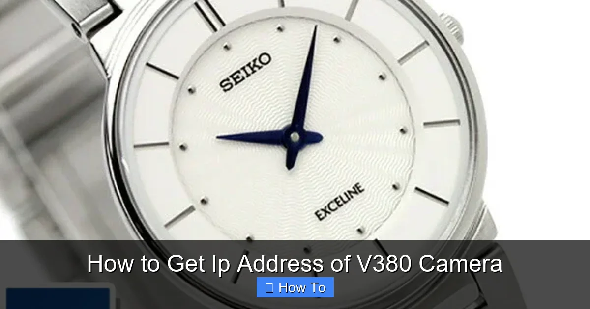How to Get Ip Address of V380 Camera