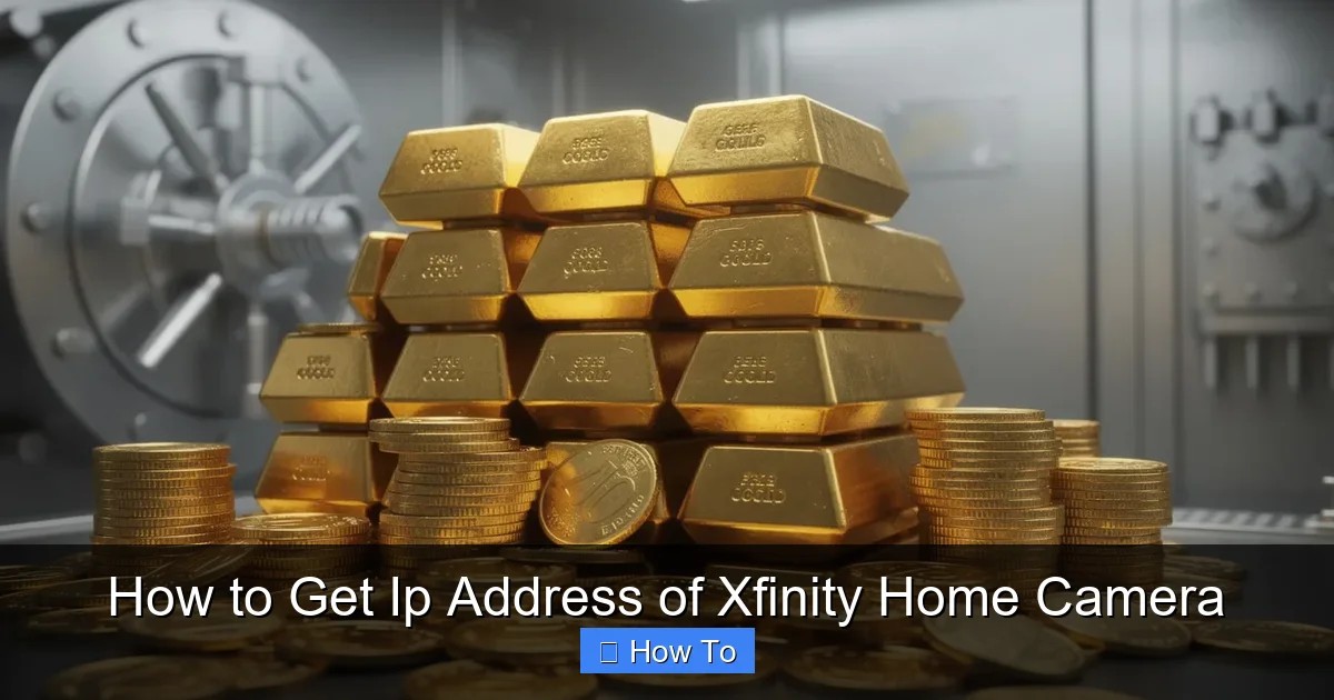 How to Get Ip Address of Xfinity Home Camera
