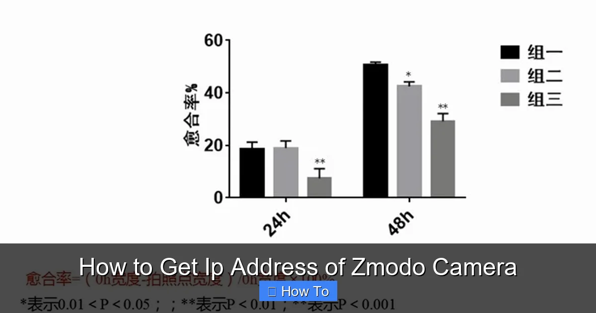 How to Get Ip Address of Zmodo Camera