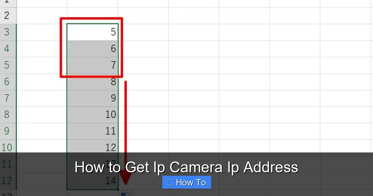 How to Get Ip Camera Ip Address