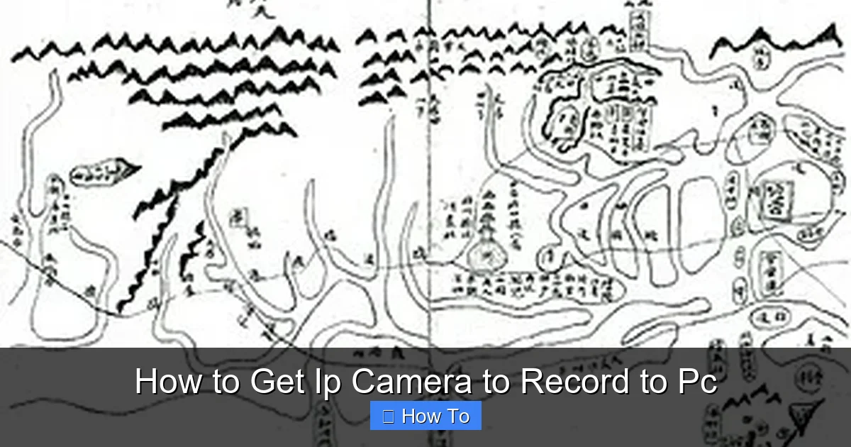 How to Get Ip Camera to Record to Pc