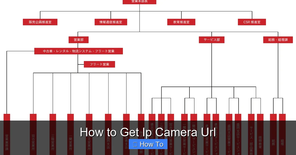 How to Get Ip Camera Url
