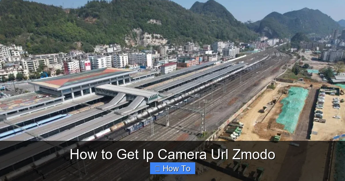 How to Get Ip Camera Url Zmodo