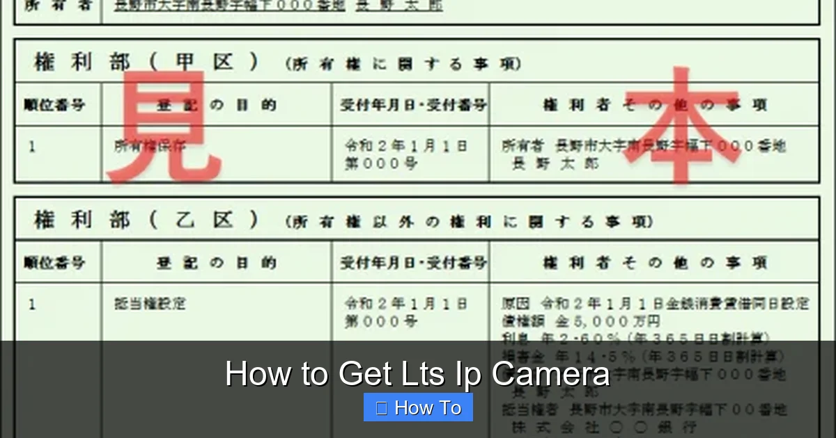 How to Get Lts Ip Camera