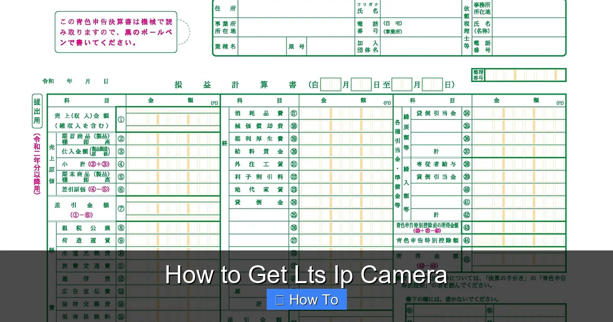 How to Get Lts Ip Camera