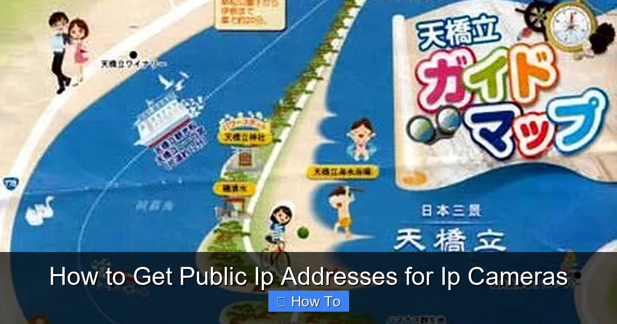 How to Get Public Ip Addresses for Ip Cameras