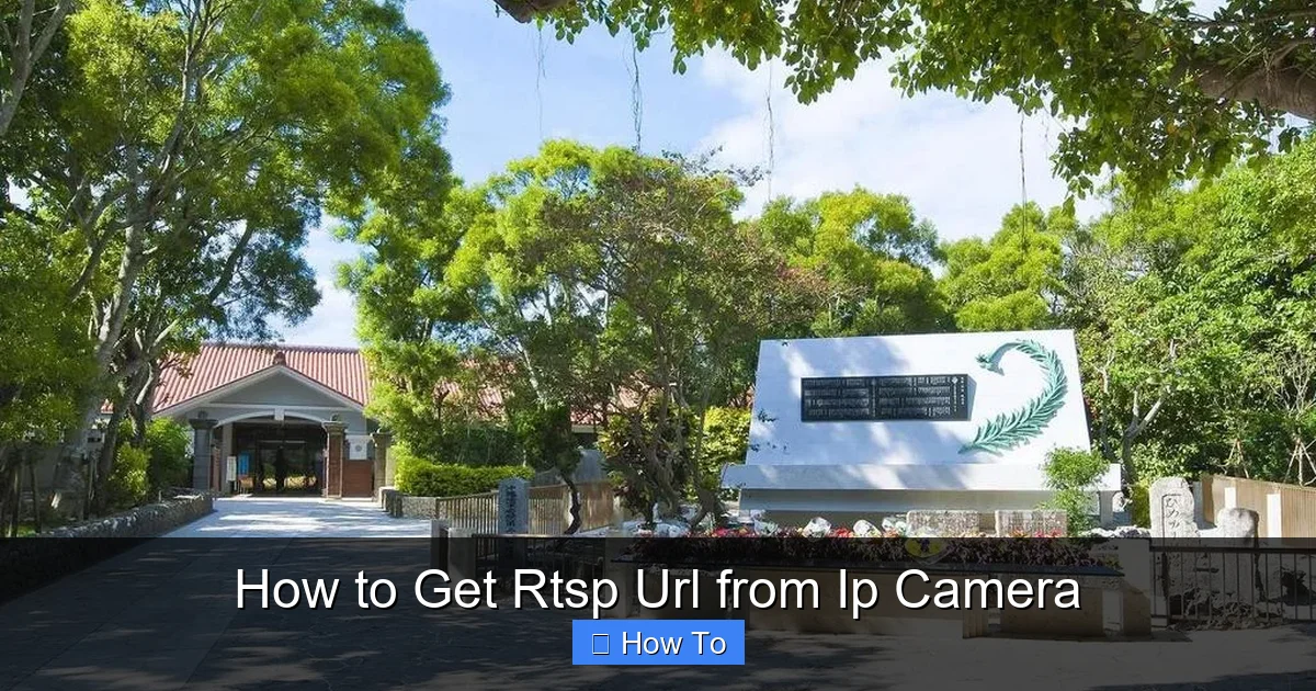 How to Get Rtsp Url from Ip Camera