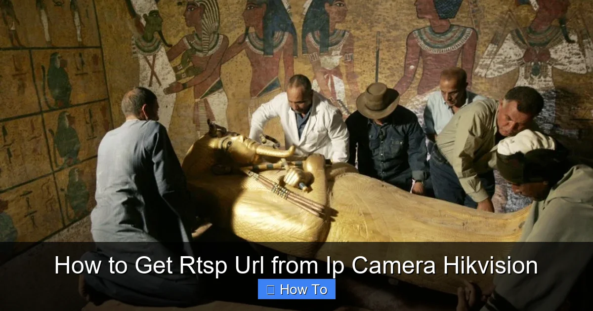 How to Get Rtsp Url from Ip Camera Hikvision