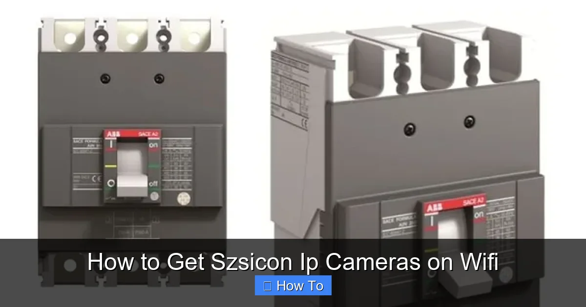 How to Get Szsicon Ip Cameras on Wifi