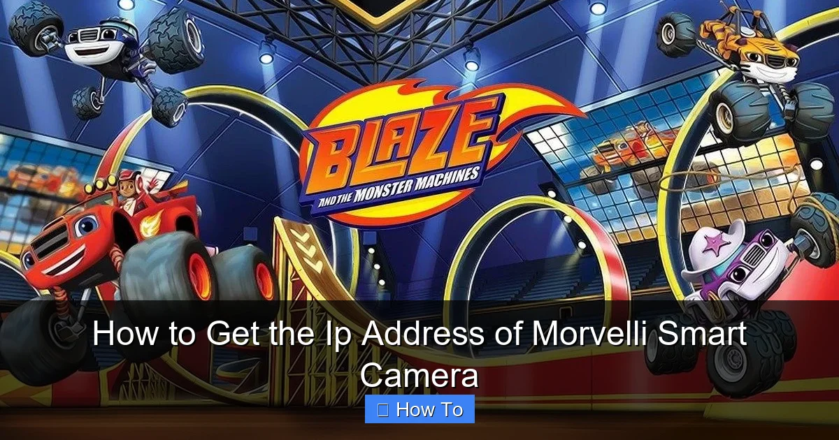 How to Get the Ip Address of Morvelli Smart Camera