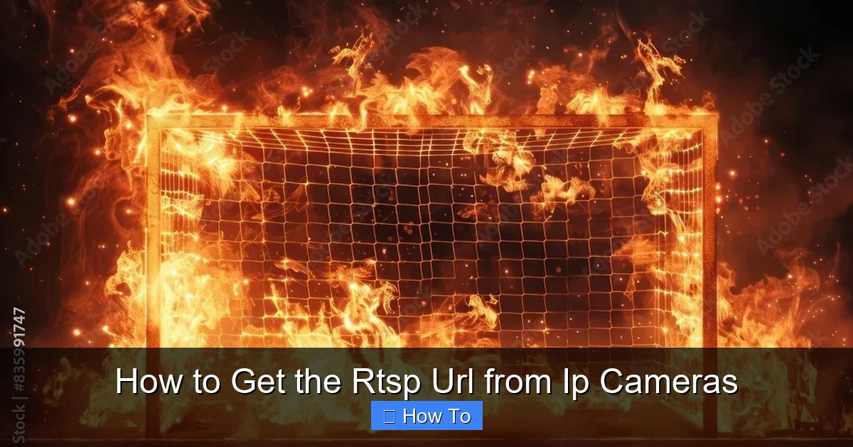 How to Get the Rtsp Url from Ip Cameras