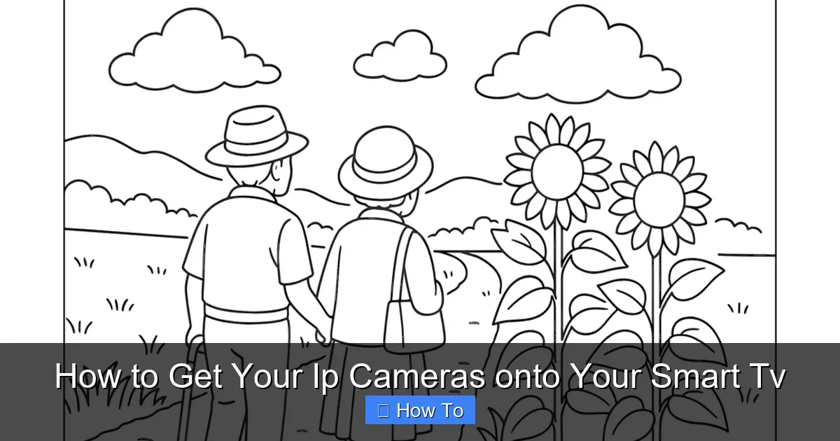 How to Get Your Ip Cameras onto Your Smart Tv