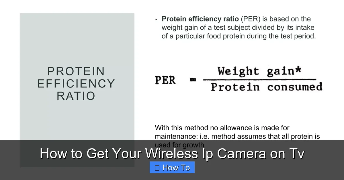 How to Get Your Wireless Ip Camera on Tv