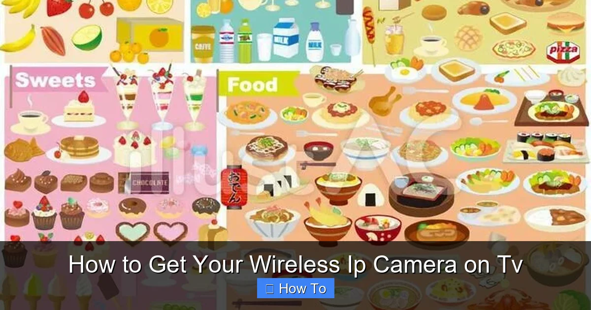 How to Get Your Wireless Ip Camera on Tv