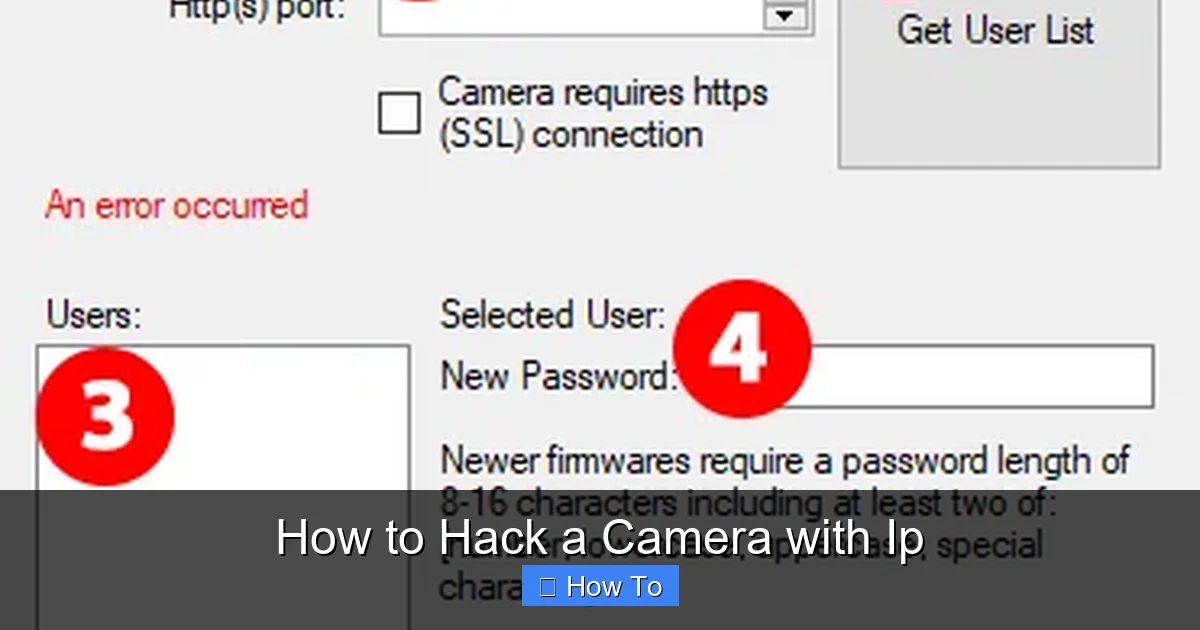 How to Hack a Camera with Ip