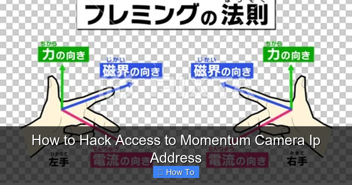 How to Hack Access to Momentum Camera Ip Address