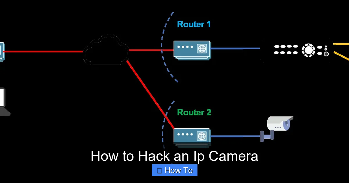 How to Hack an Ip Camera