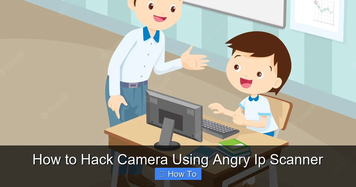 How to Hack Camera Using Angry Ip Scanner