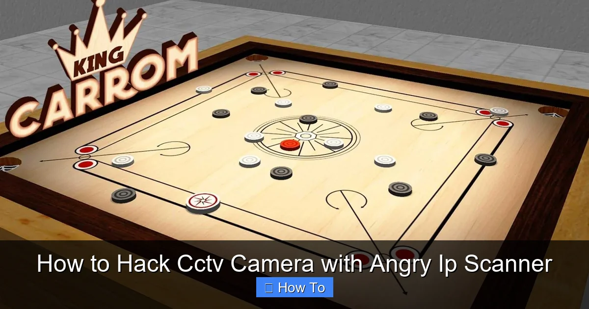 How to Hack Cctv Camera with Angry Ip Scanner