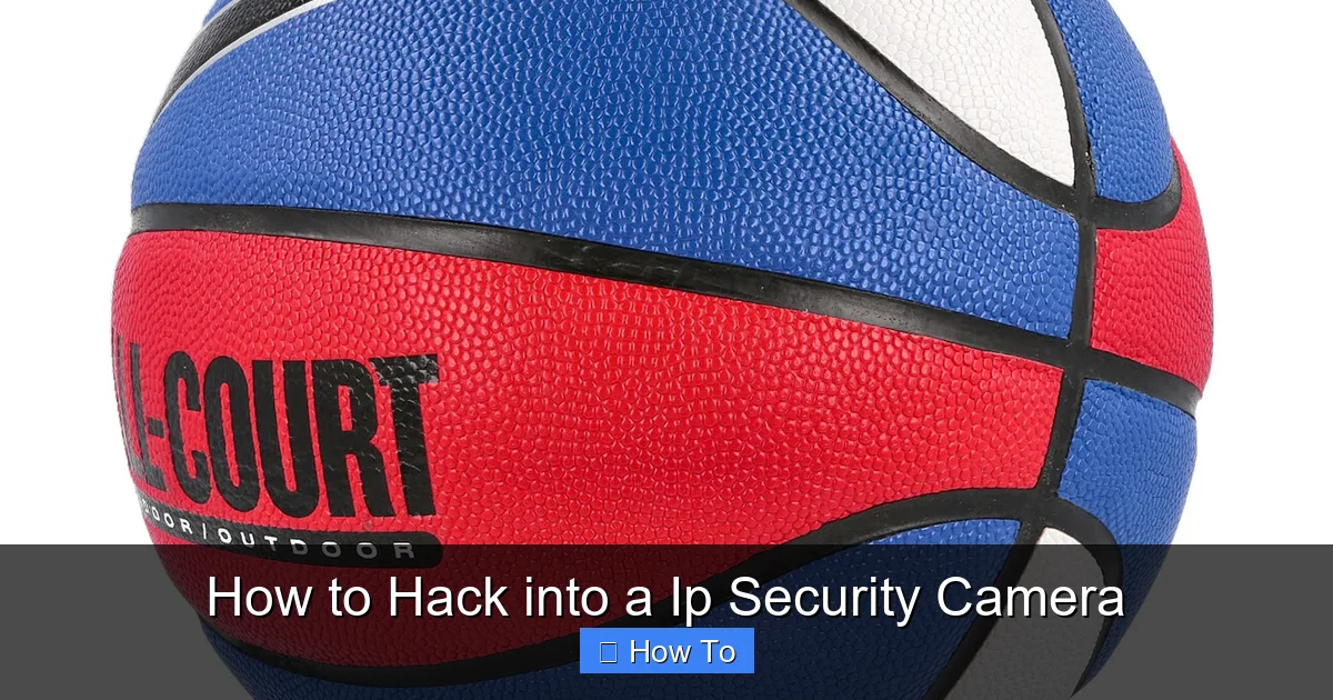 How to Hack into a Ip Security Camera