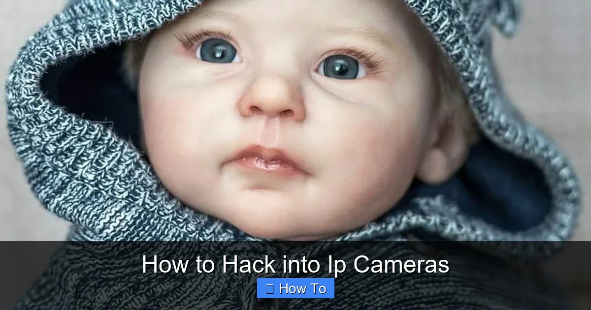 How to Hack into Ip Cameras
