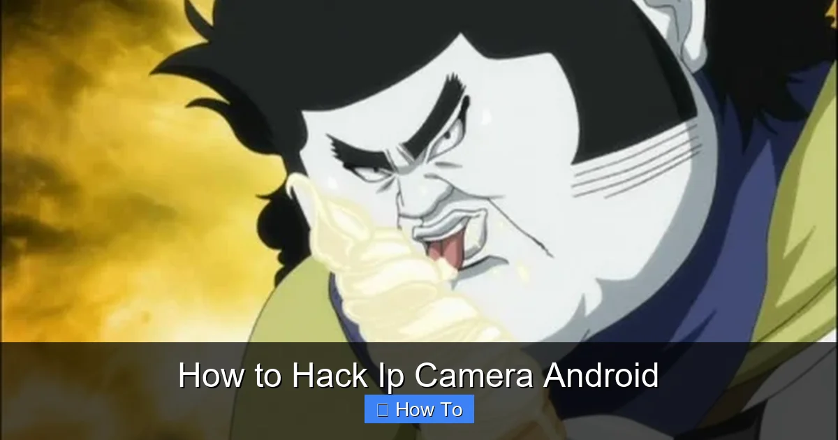 How to Hack Ip Camera Android
