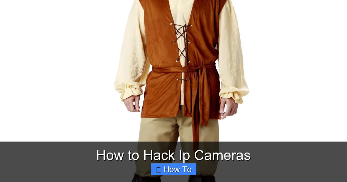 How to Hack Ip Cameras