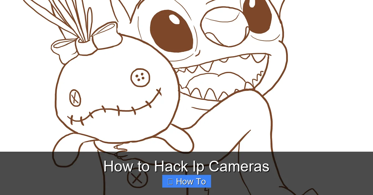 How to Hack Ip Cameras