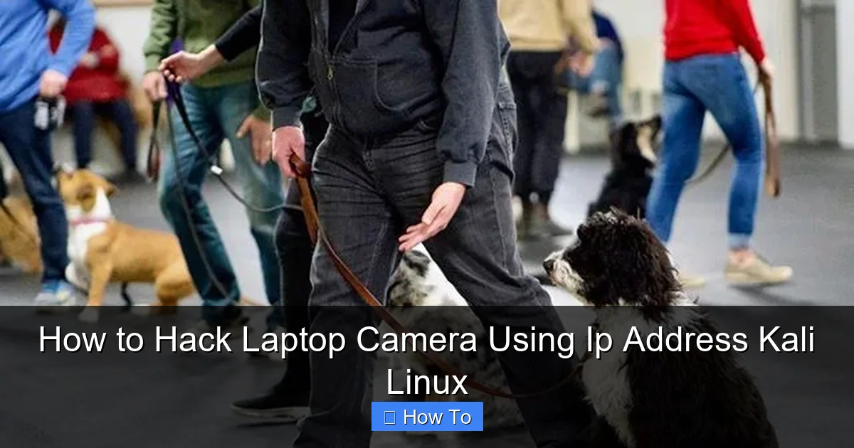 How to Hack Laptop Camera Using Ip Address Kali Linux