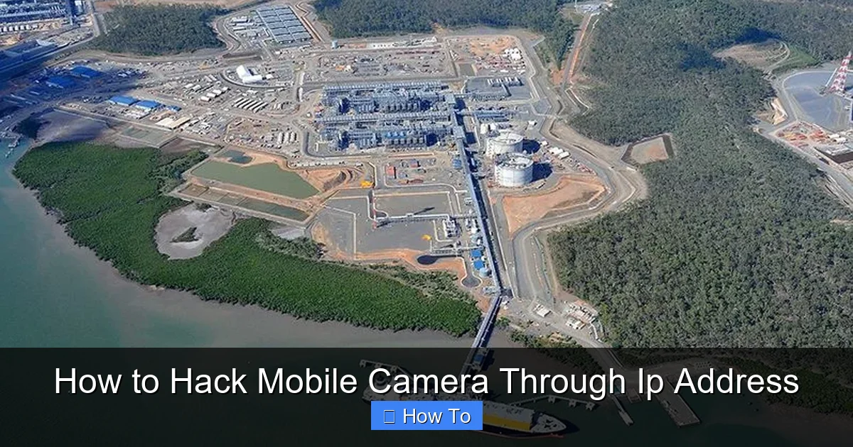 How to Hack Mobile Camera Through Ip Address