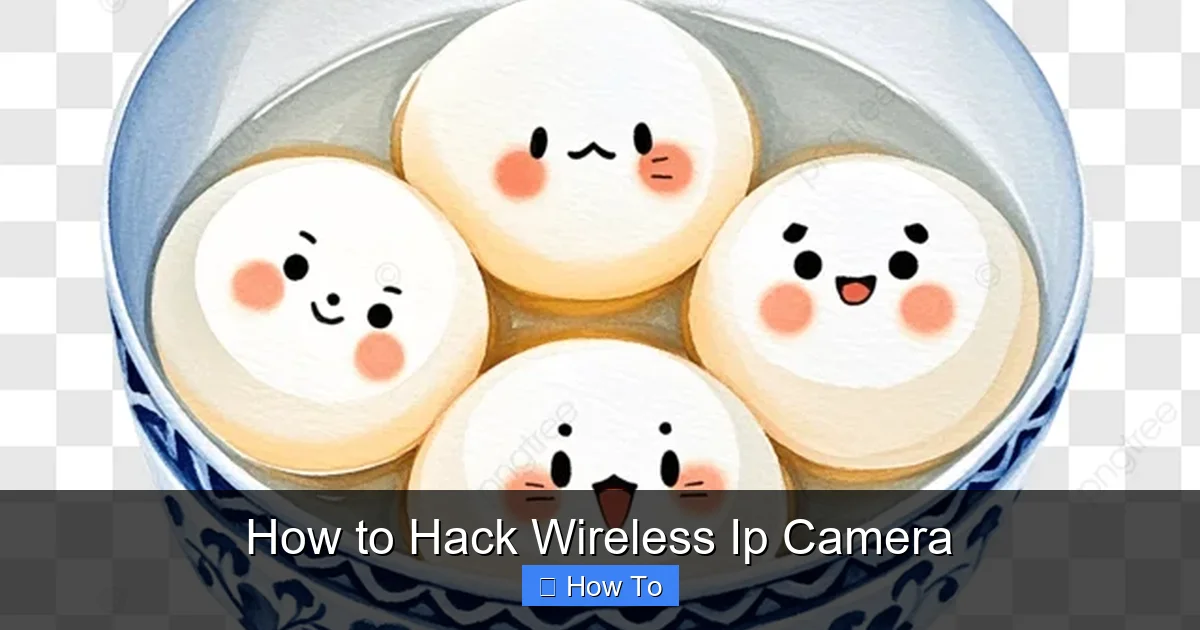 How to Hack Wireless Ip Camera