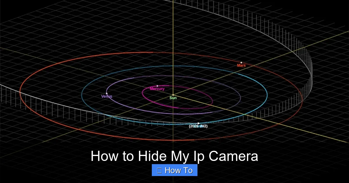 How to Hide My Ip Camera